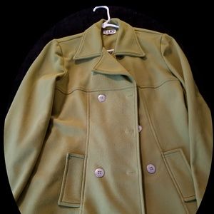 Double Breasted Green Dress jacket